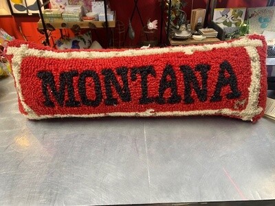 Pillow Hooked Montana Birch