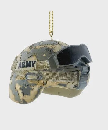 US Army Helmet Ornament