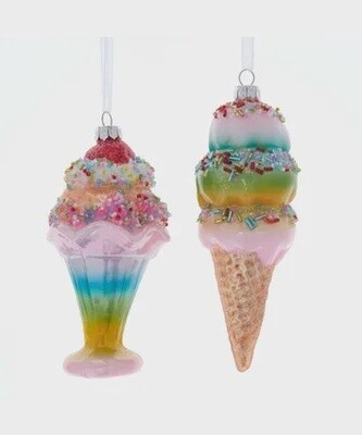 Food: Candy Colors Ice-cream Ornament