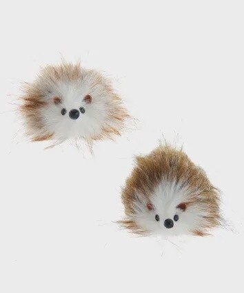 Animal: Brown Hedgehog Ornament