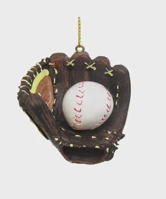 Sports: Baseball and Glove Ornament