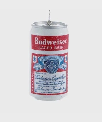Budweiser Vintage Can Ornament