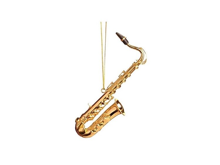 Music: Saxophone Ornament