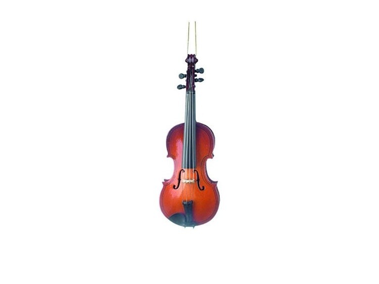 Music: Violin Ornament