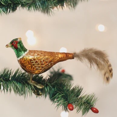 Bird: Pheasant Ornament