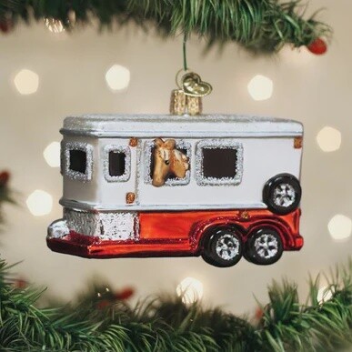 Western: Horse Trailer Ornament