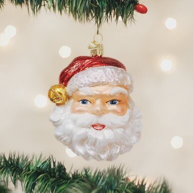 Santa: Jingle Bell Santa Ornament