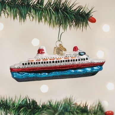 Automobile: Cruise Ship Ornament