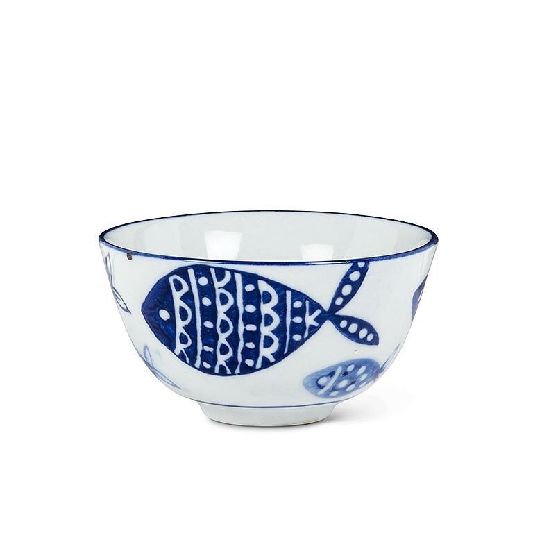 Small Dip Bowl - Fish Motif
