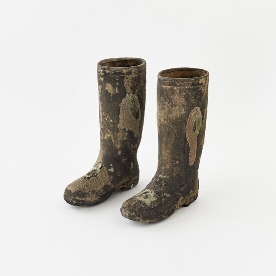 Ceramic Garden Boot