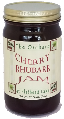 Cherry Rhubarb Jam - Organic
