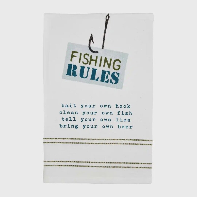Fish Lake Flour Sack Towel