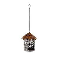 Metal Leaf Bird Feeder