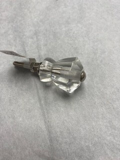 Clear Glass Knob