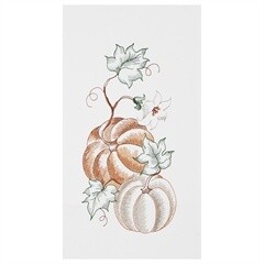 Dishtowel Pumpkin Flour sack