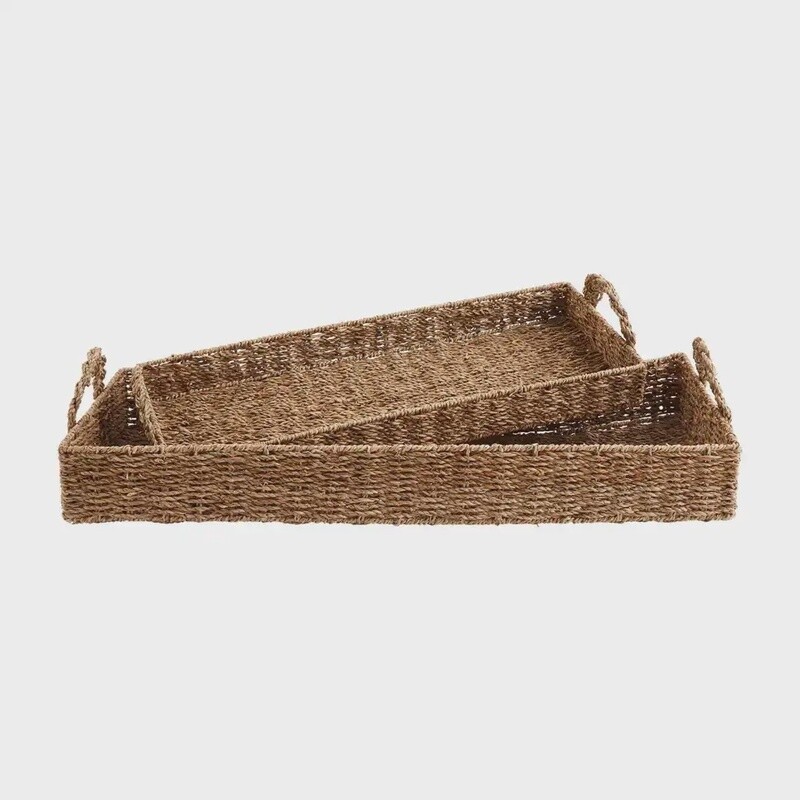 Long Sea Grass Basket