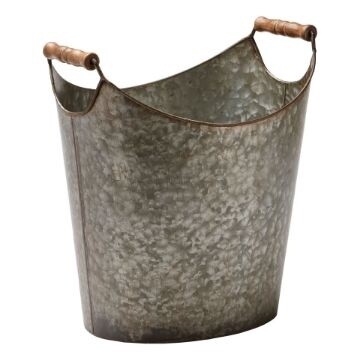 Metal Flower Bucket