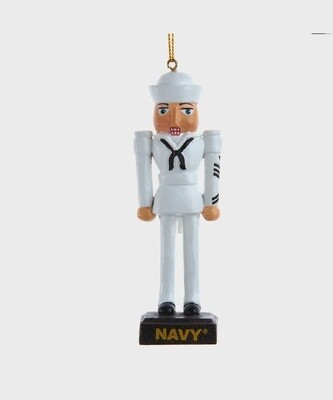 US Navy Sailor Nutcracker Ornament