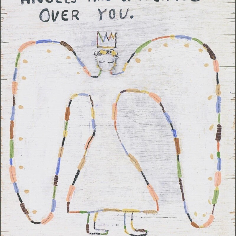 Angels Are Watching - Framed Art Print