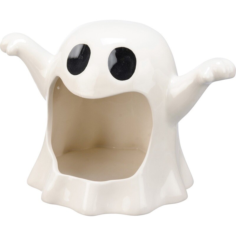 Ghost Ceramic Candle Holder