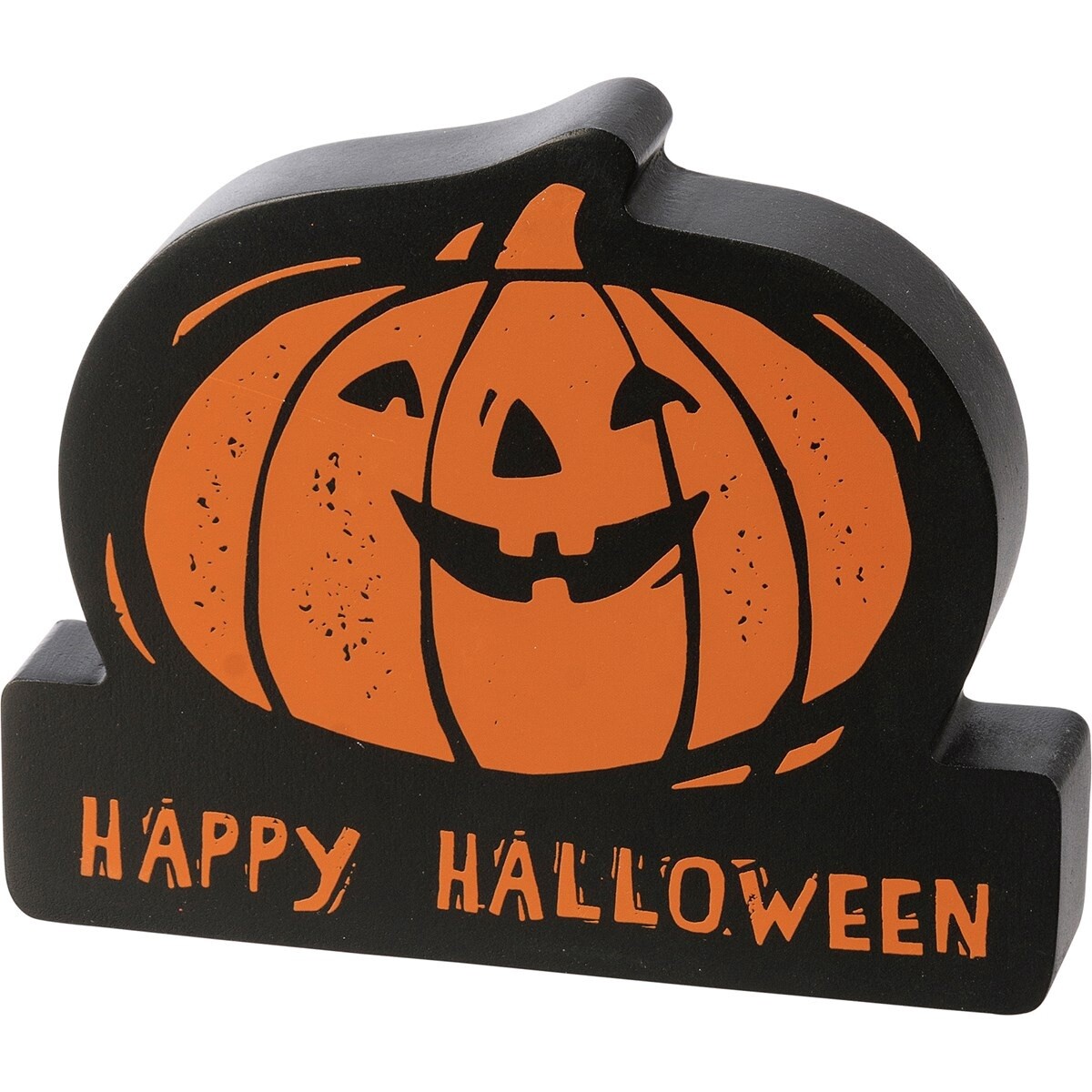 Chunky Sitter Happy Halloween Jack o lantern
