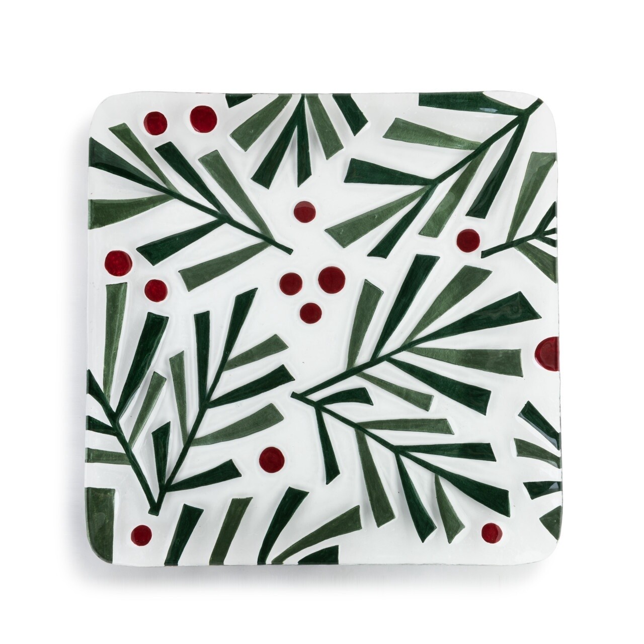 Holly Berry Serving Plate