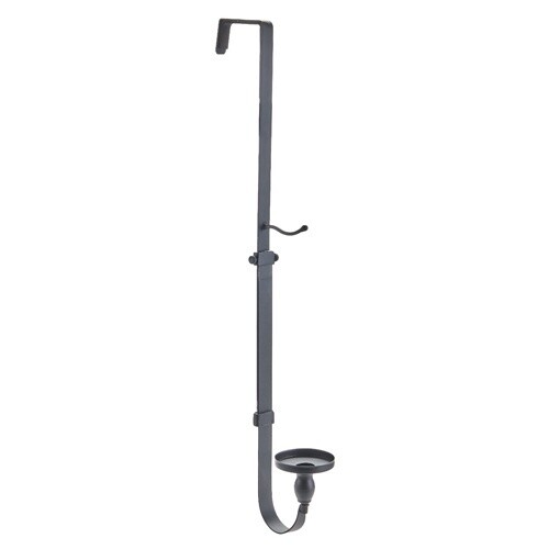 Wreath Hanger with Candle Holder - for Your Front Door
