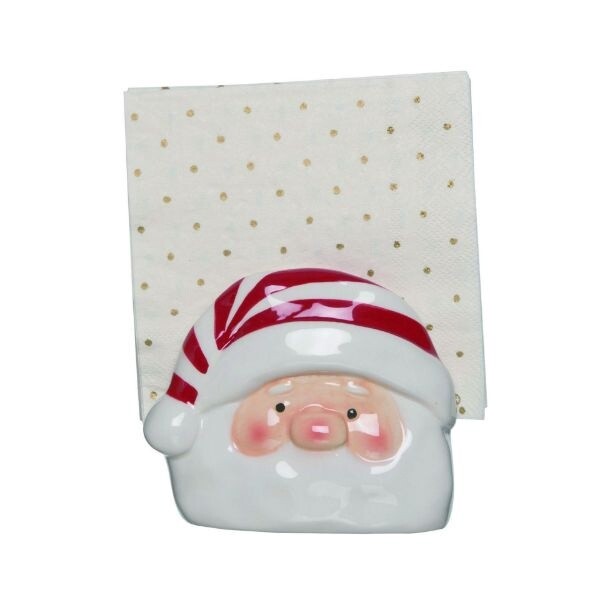 Santa Napkin/Sponge Holder