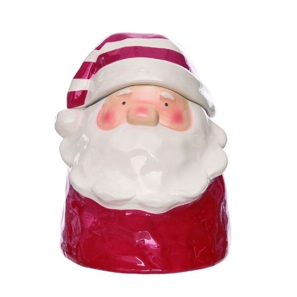 Winking Santa Cookie Jar