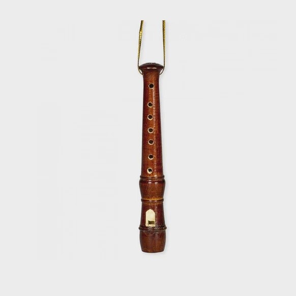 Red Recorder Ornament