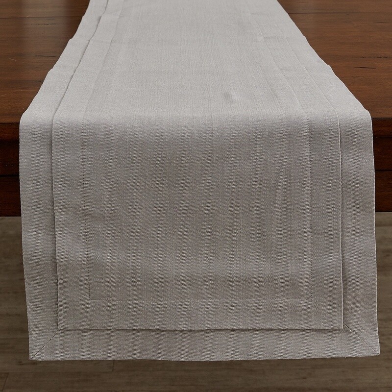 Sterling Grey Table Runner