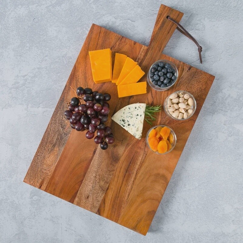 Artisan Wood Board Natural with handle