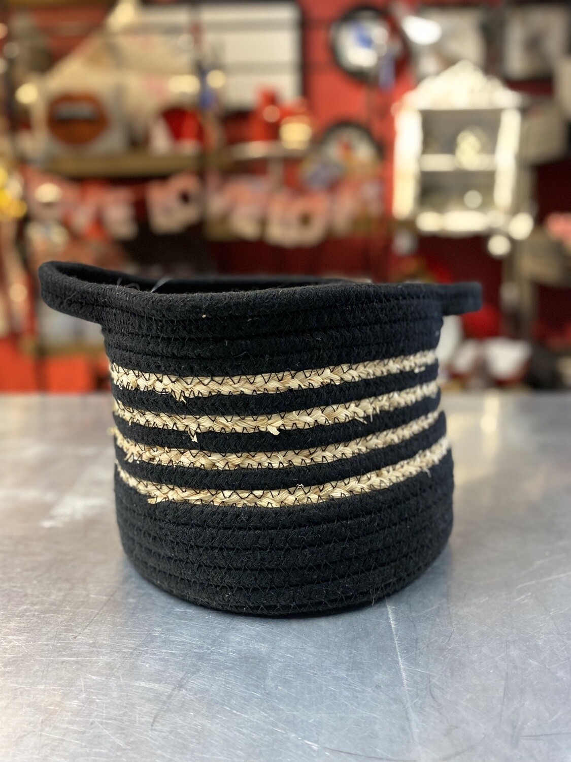 Squishy Black Basket