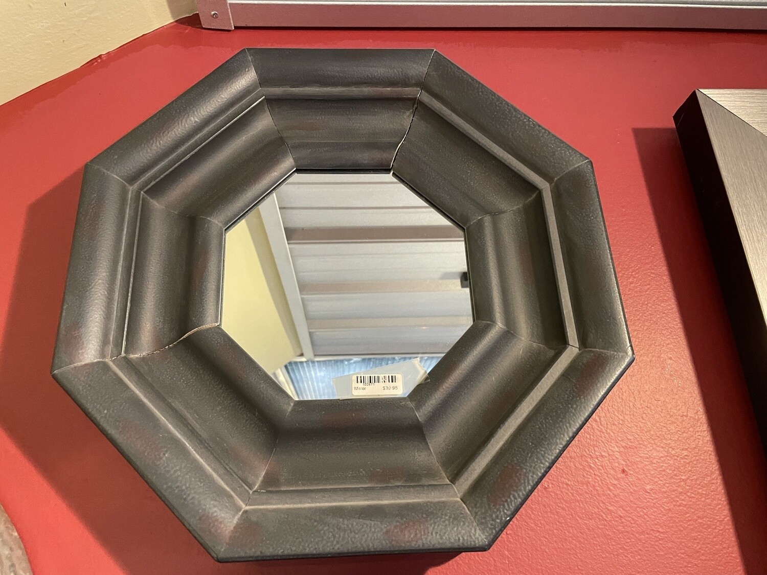Black Octagon Frame - Mirror