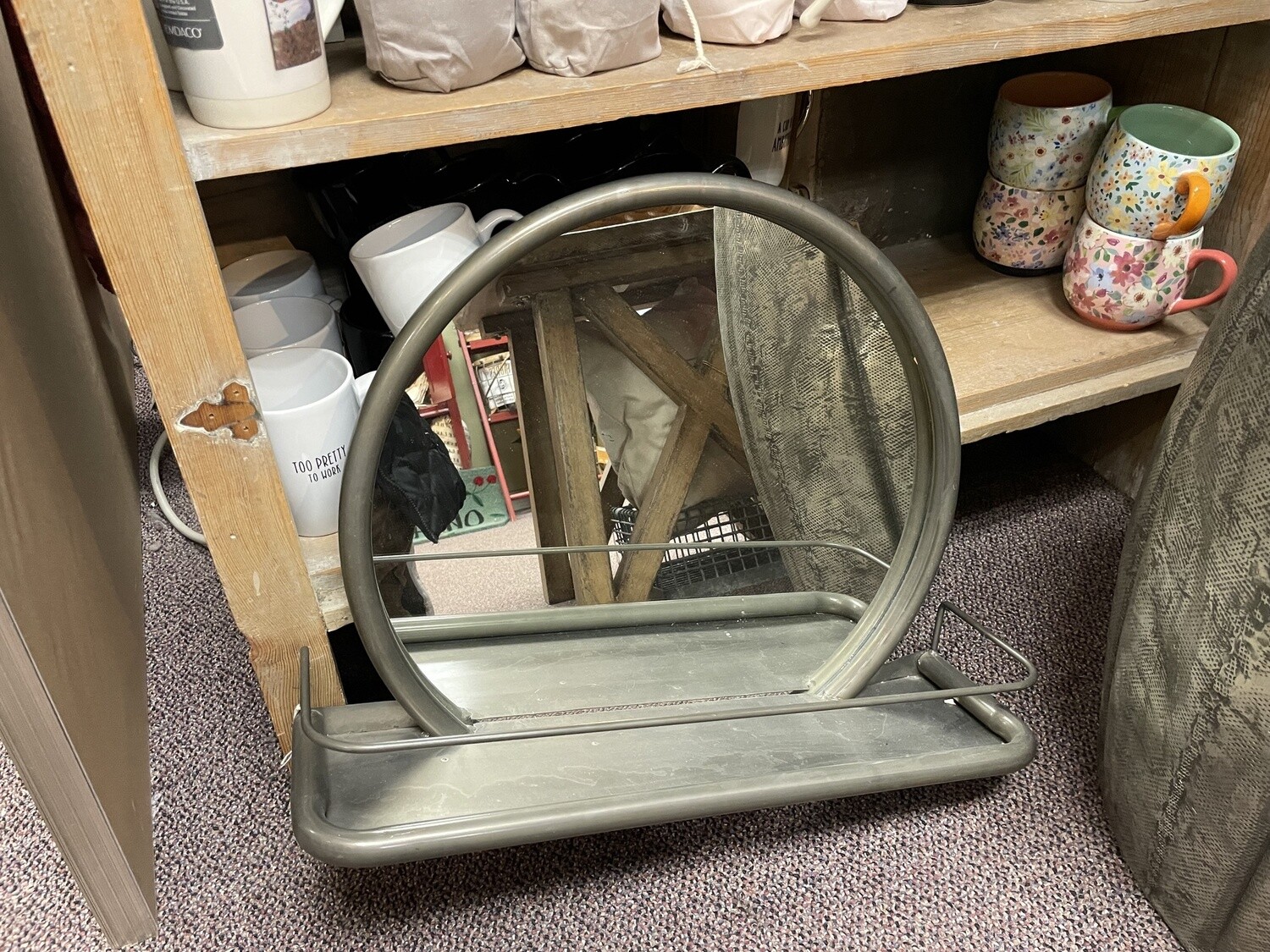 Metal Shaving Mirror