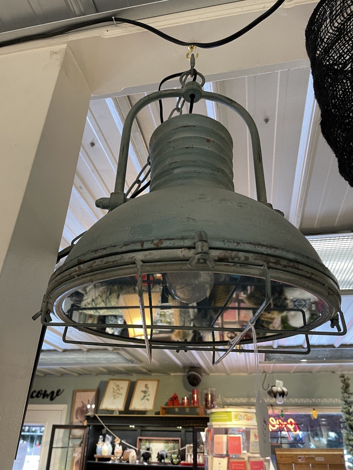 Black Pendant Ship Light