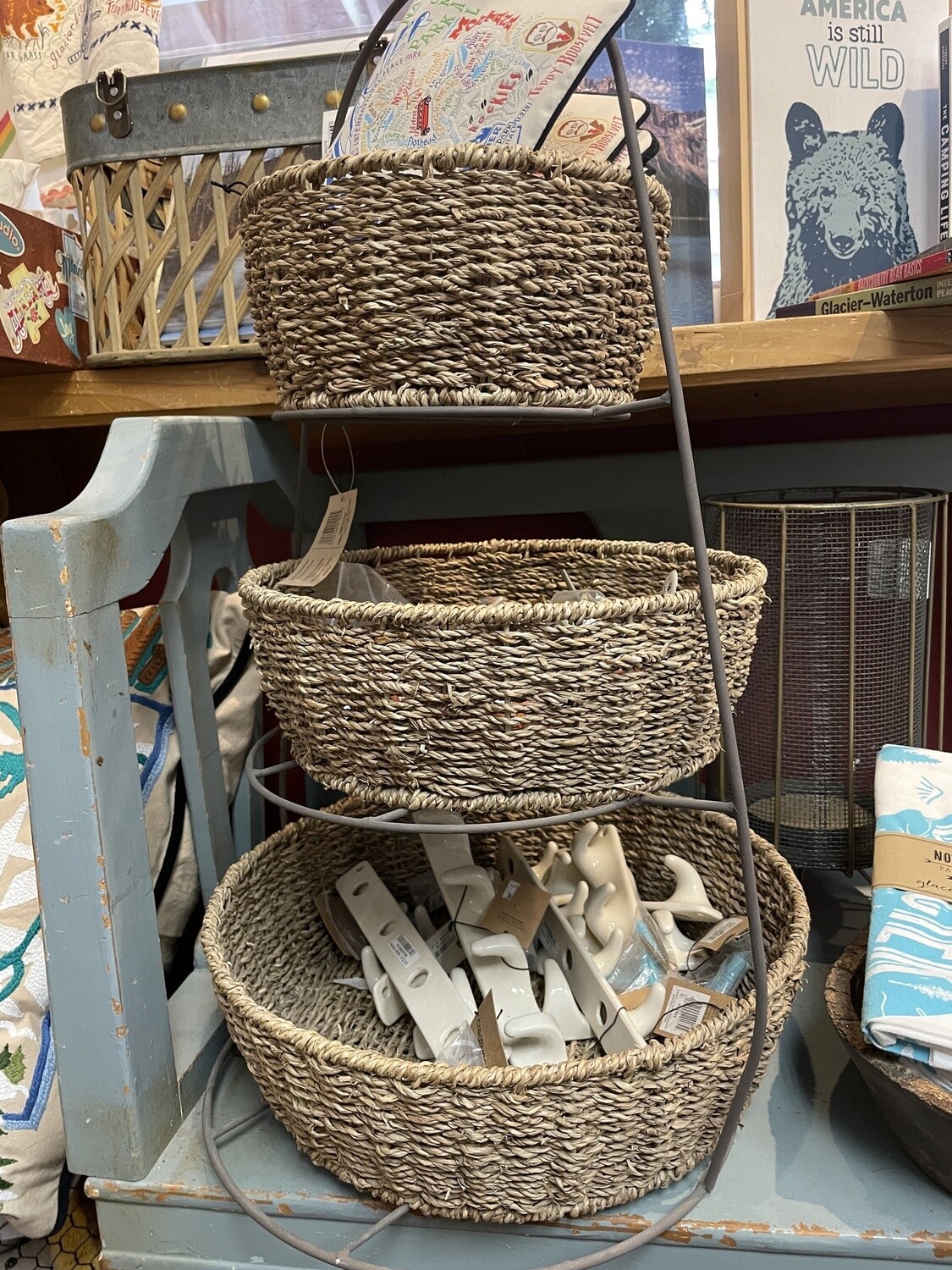 Three Tiered Basket