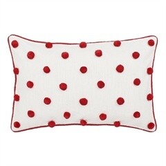 Pillow Ruby Dot Oblong