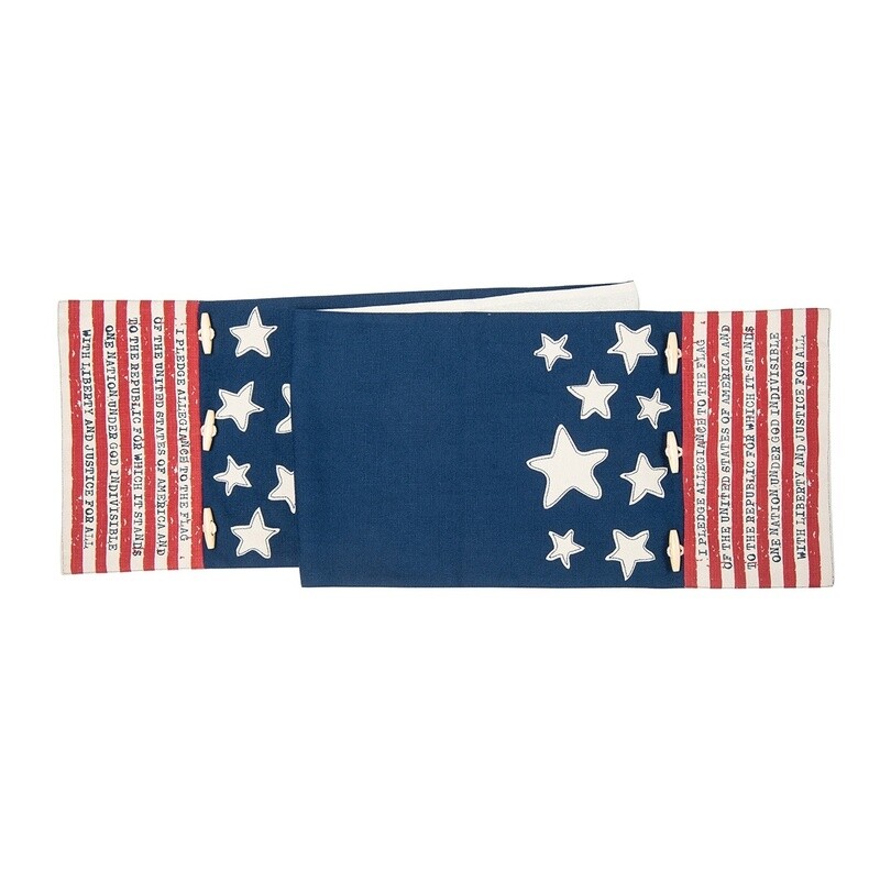 Runner Patriotic Flag Table