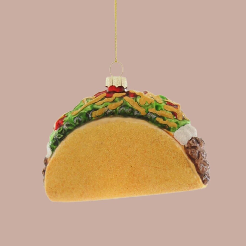 Taco Ornament