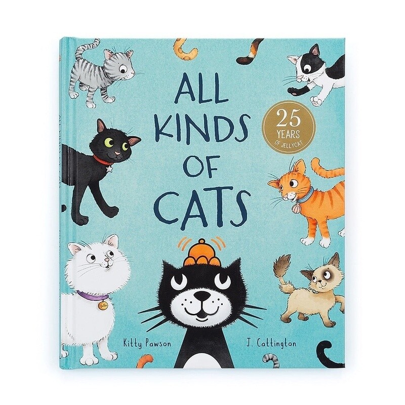 Book All Kinds of Cats - Jellycat