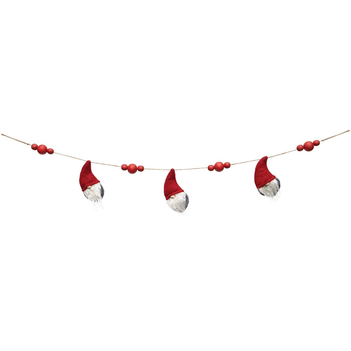 Felt Gnome Garland  - Beads