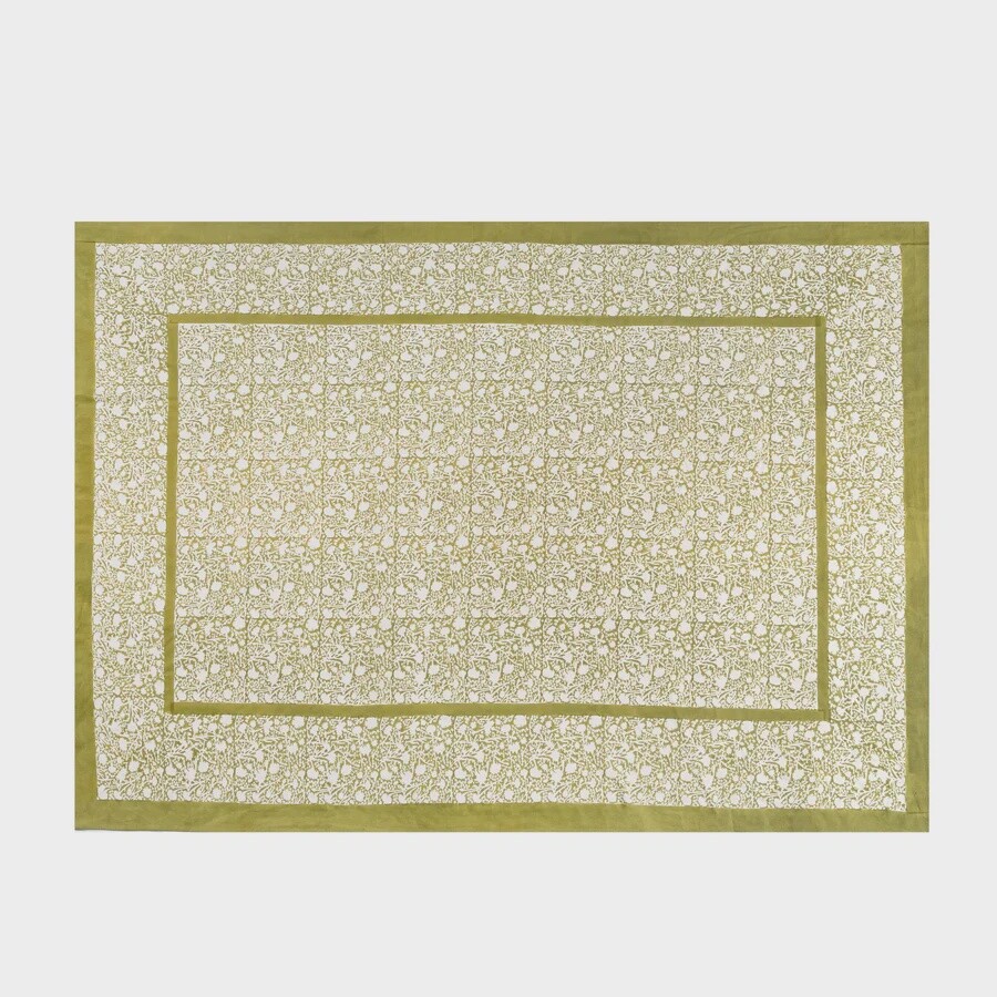 Tablecloth Meadows Vert 71 X 106