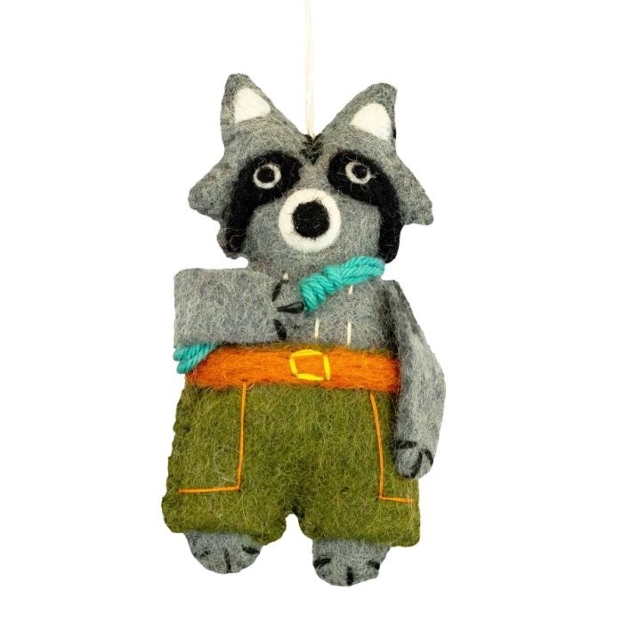 Ornament Camp Racoon