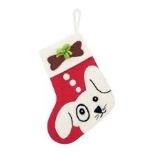 Christmas Stocking Felt, for the Dog