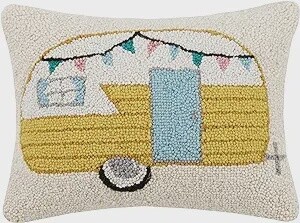 Vintage Camper Pillow