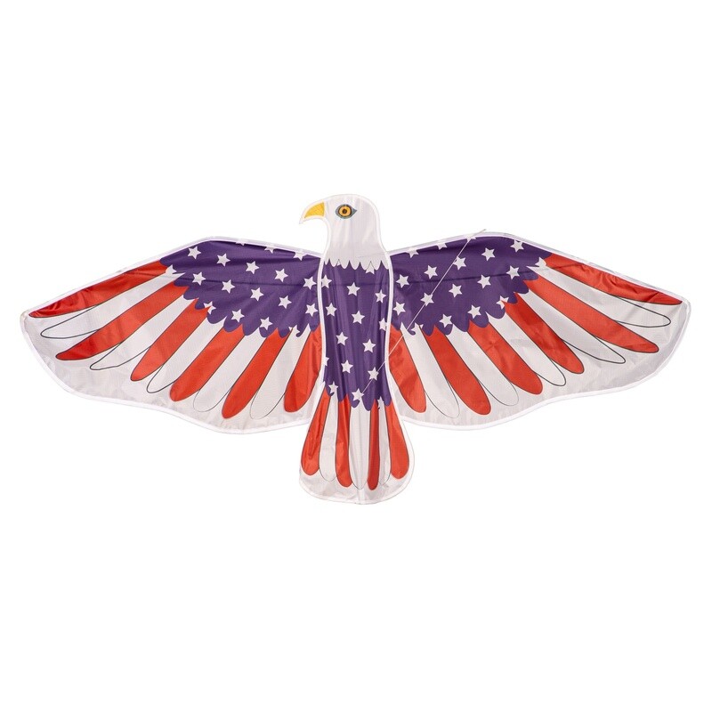 Kite patriotic Eagle with Reel