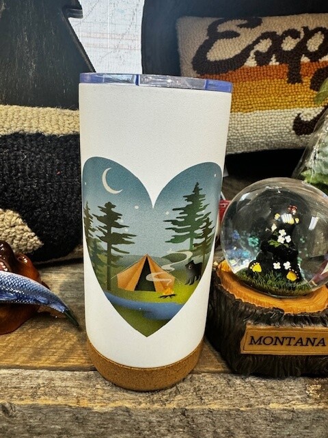 Metal Tumbler Camp Montana