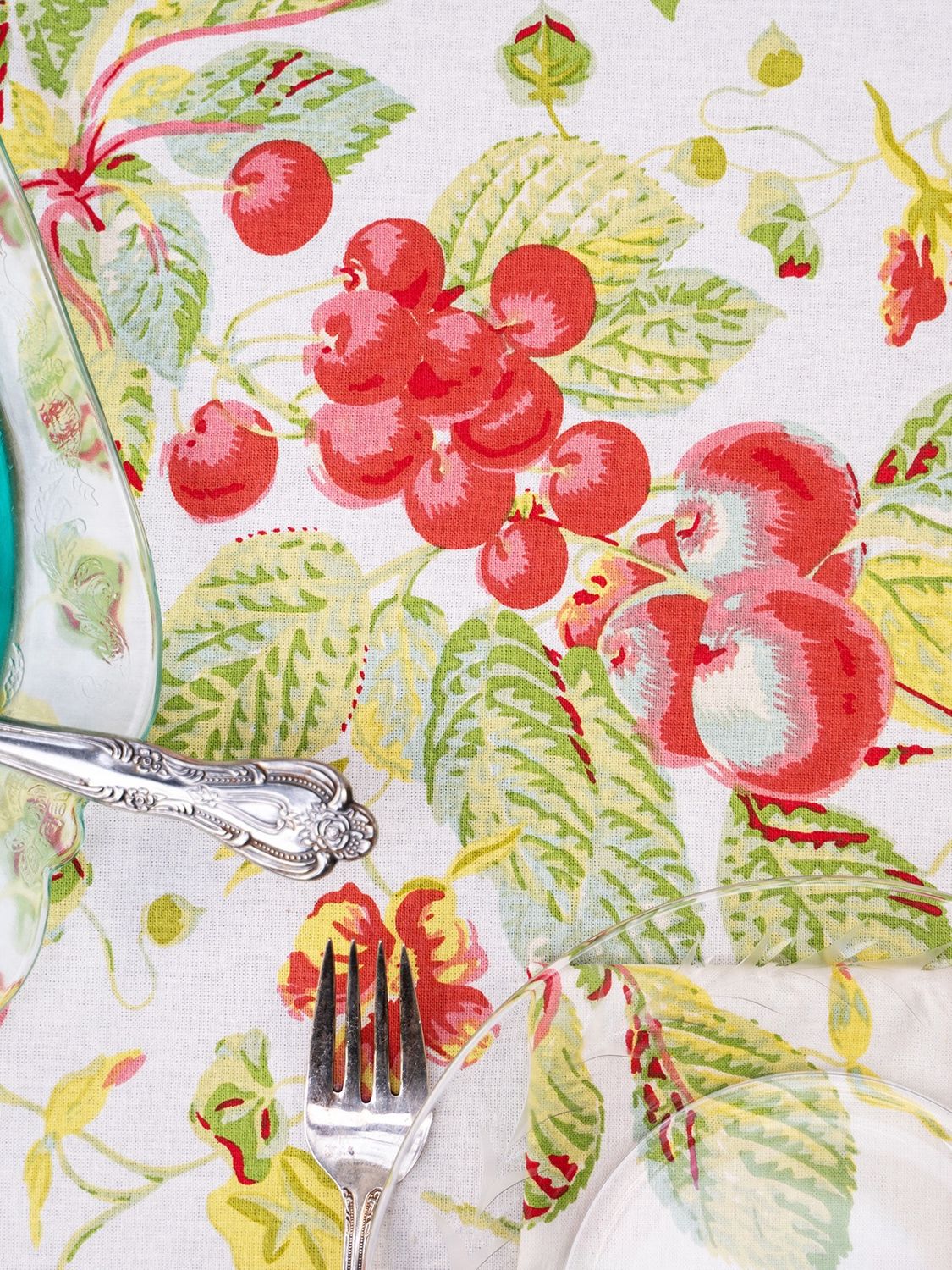 Cherry Tablecloth by April Cornell