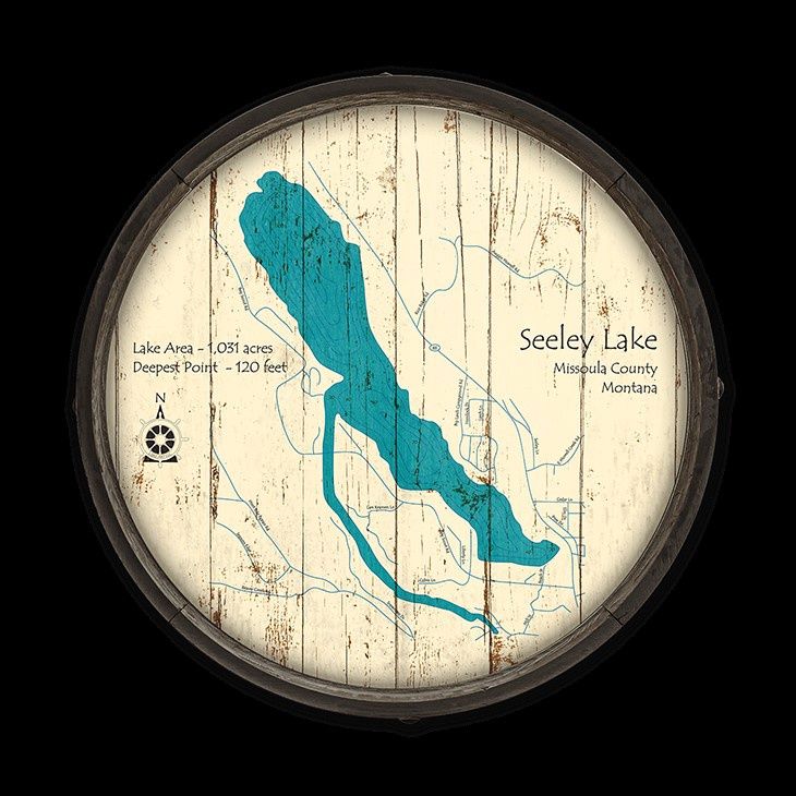 Seeley Lake Barrel End